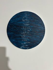 Ocean abstract painting