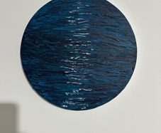 Ocean abstract painting