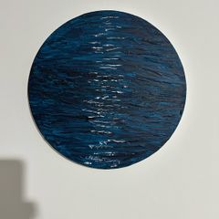 Ocean abstract painting