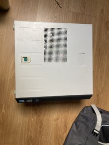 Old desktop and monitor