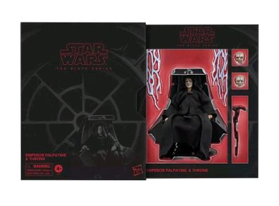 Star Wars Emperor Deluxe Edtition 6" Sale Black Seris New & Unopened