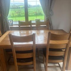 table and chairs