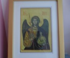 Archangel Michael icon  print, Picture, Angels, Home decor