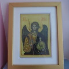 Archangel Michael icon  print, Picture, Angels, Home decor