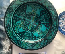Turkish, Spanish, Moroccan pottery Bowl