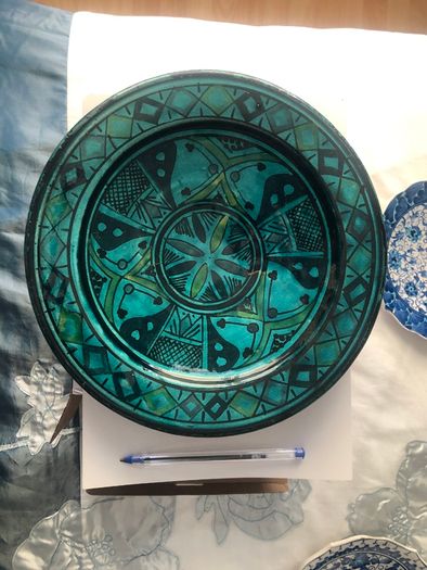 Turkish, Spanish, Moroccan pottery Bowl
