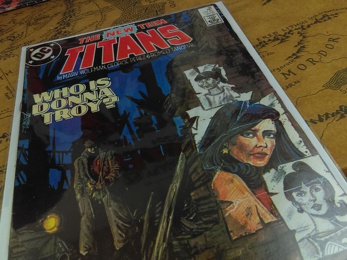 The New Teen Titans #38 ! Classic Who is Donna Troy Storyline !