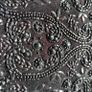 Black beaded wrist strap bag Image 3