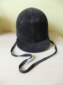 Old Christys Beaufort Riding Helmet
