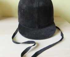Old Christys Beaufort Riding Helmet