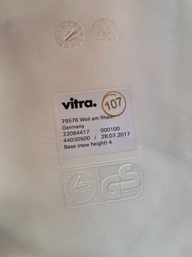 Authentic vitra eames chair
