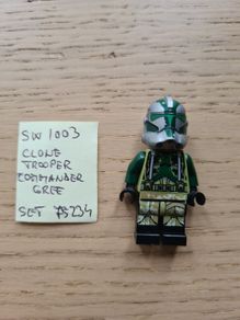 lego sw1003 clone trooper commander gree, set 75234