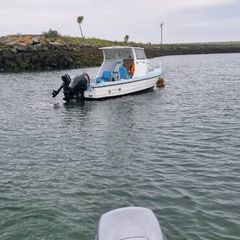 19ft bonwitco fast fisher..low hours on engine
