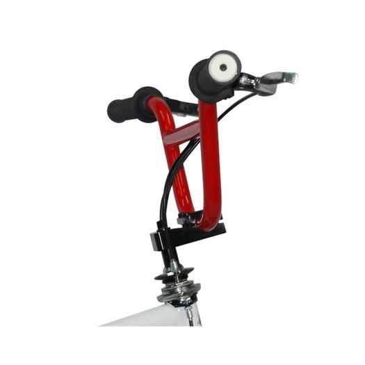 11" Rooster NO MERCY, 20" Wheel, White/Bright Red