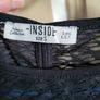 INSIDE Black summer shirt blouse with lacy open back S Image 4