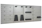 Wall-mounted Peg Boards 4 pcs 40x58 cm Steel