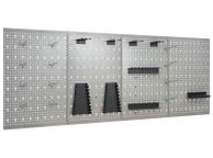 main image for ad Wall-mounted Peg Boards 4 pcs 40x58 cm Steel