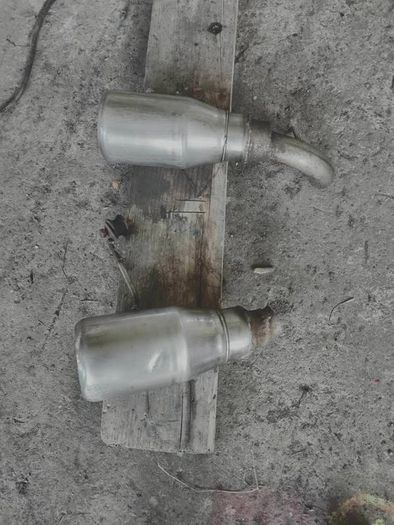 Boy Racer !4" Exhaust Flanges,/End Pipes