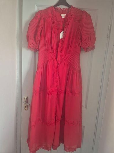 red monsoon dress new size 10
