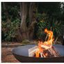 Raw Iron Garden Fire Pit Burner with Handles Image 6