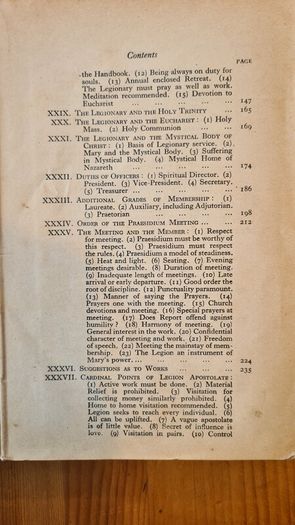 Religious Books. The Official Handbook Of The Legion Of Mary. 1953. 2 X Magnificat Oct 23. Volume 13 No 13.