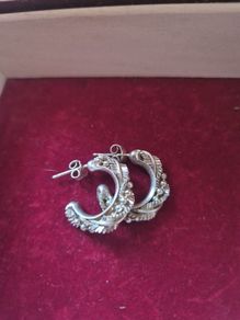 Vintage 925 Sterling Silver Earrings