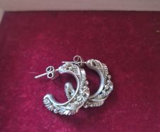 Vintage 925 Sterling Silver Earrings
