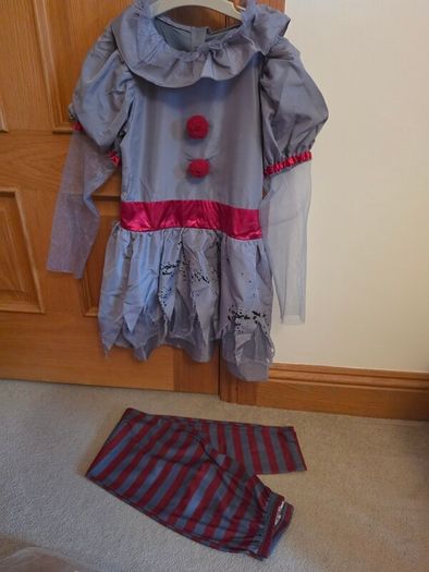 Bad girl clown costume