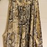 Zara Snake Print Maxi Dress  Size L Image 7