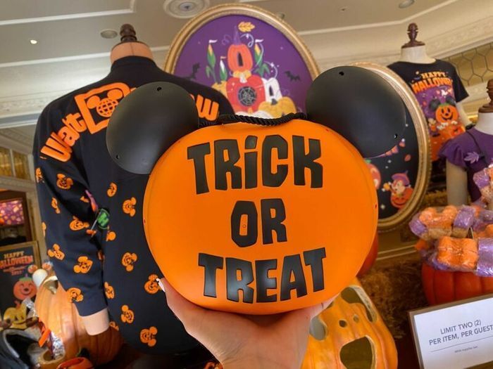 Halloween Pumpkin Bucket From Disneyland