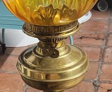 brass lamp