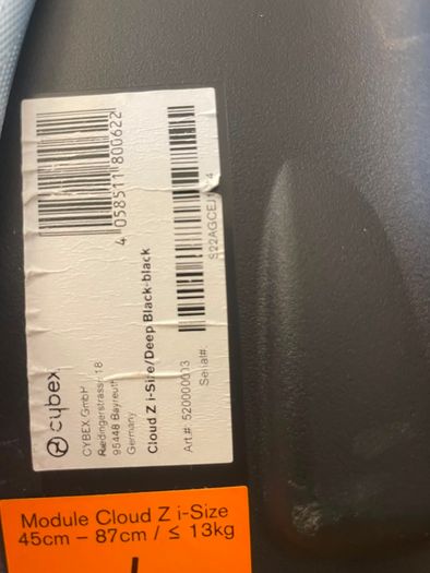 Cybex Cloud Z Car Seat