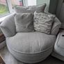 Large Swivel Cuddle Chair Image 2