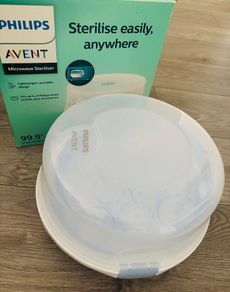 Microwave Sterliser for baby bottle