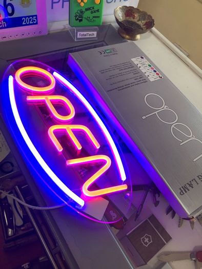 OPEN Neon LED Sign Business Shop Caffe Office Restaurant Take Away