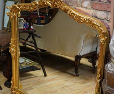 Gilt Overmantel Mirror