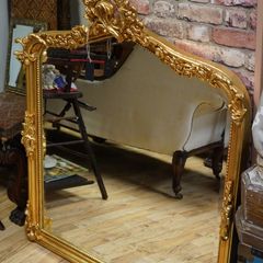 Gilt Overmantel Mirror