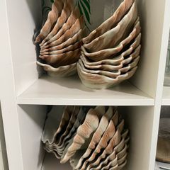 Dish clamshell bowl