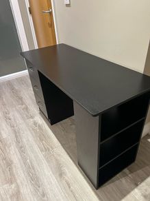 Black Office Desk