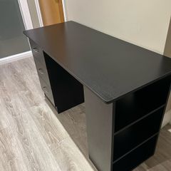 Black Office Desk