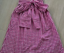 Zara midi skirt with oversized bow