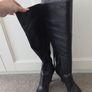 Guess over knee leather high heel boots Image 2