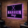 Barber Shop LED Sign Image 4