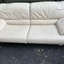 cream leather suite Image 5
