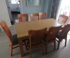 Dining Room Table and 8 Chairs