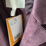 Bnwt Burgundy H&M suede effect jacket size xsmall Image 4