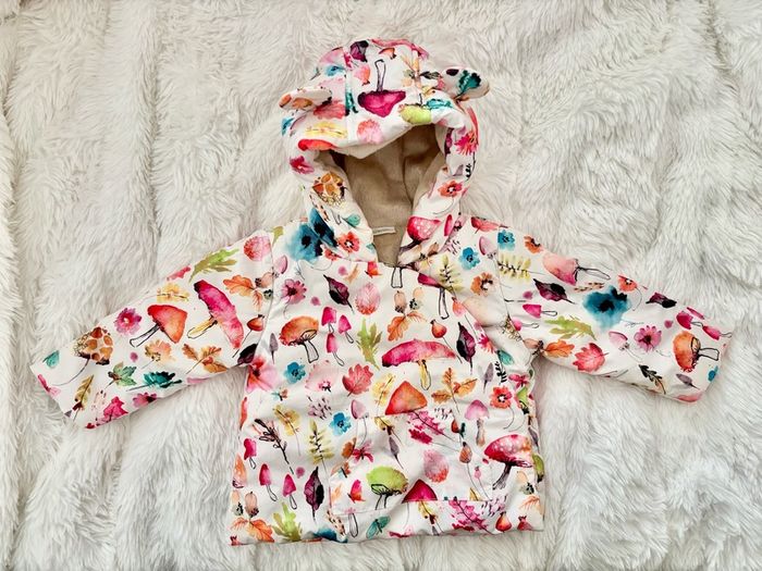 NEXT baby colourful coat 9-12 mths