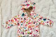NEXT baby colourful coat 9-12 mths