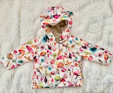 NEXT baby colourful coat 9-12 mths