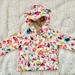 NEXT baby colourful coat 9-12 mths